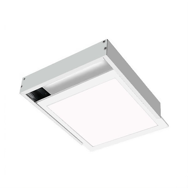 50mm surface mounted led panel light with surface mounted frame